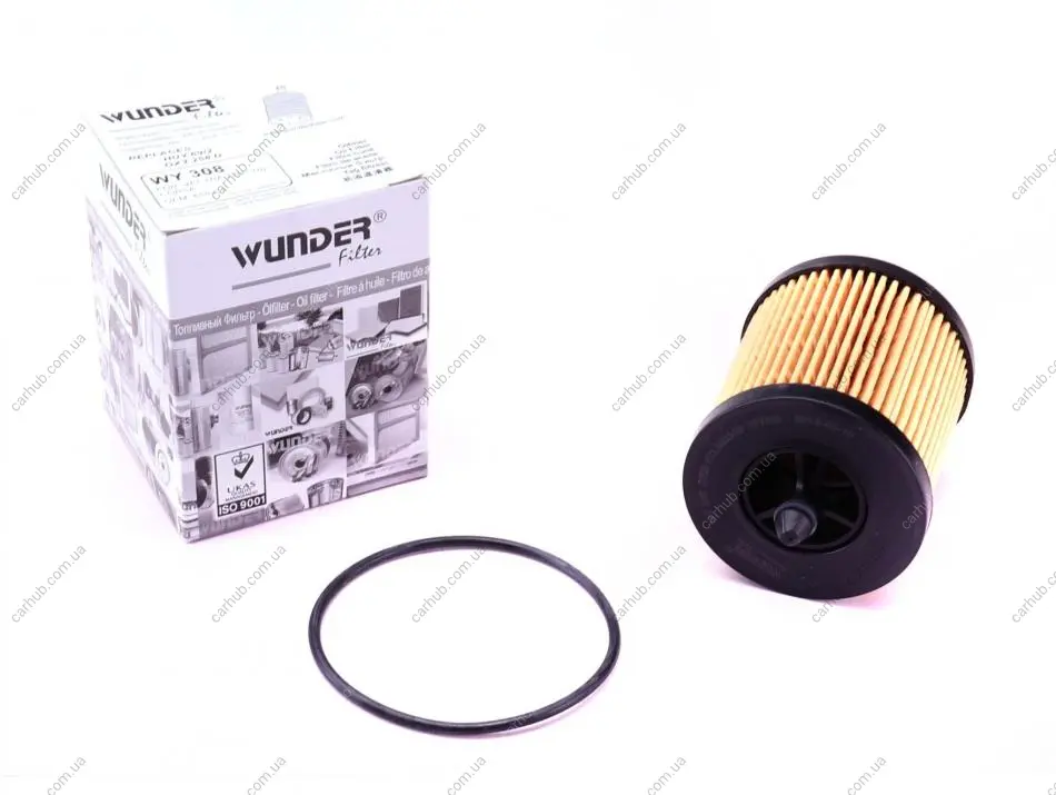Фільтр масляний Opel Astra G/Vectra B/C 2.2i 00- WUNDER FILTER WY 308 (фото 1)