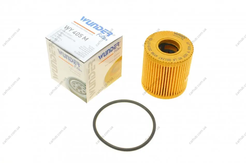 Фільтр масляний Ford Transit/Citroen Jumper 2.2HDI/2.4TDCi 06-/Peugeot 2.0HDI 03- WUNDER FILTER WY 405M (фото 1)