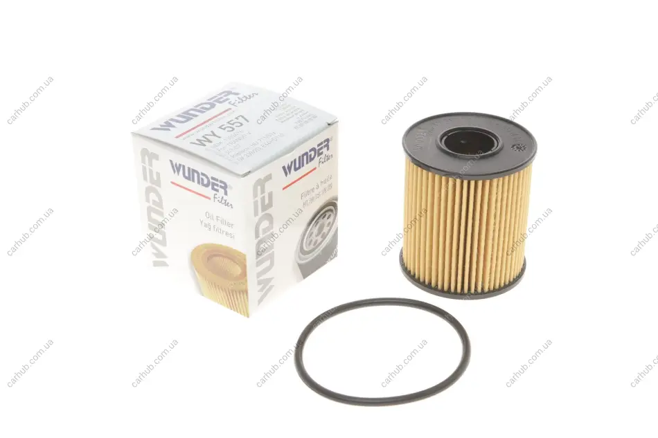 Фільтр масляний Ford Transit/Citroen Jumper 2.2HDI/2.4TDCi 06-/Peugeot 2.0HDI 03- WUNDER FILTER WY 557 (фото 1)