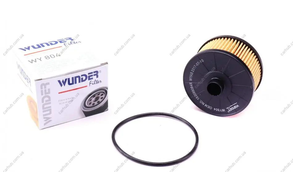 Фільтр масляний Renault 1.2TCe 12- WUNDER FILTER WY 804 (фото 1)