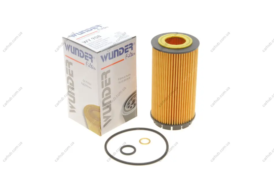 Фільтр масляний Hyundai Tucson/Kia Sportage 2.0 CRDi 04- WUNDER FILTER WY 908 (фото 1)