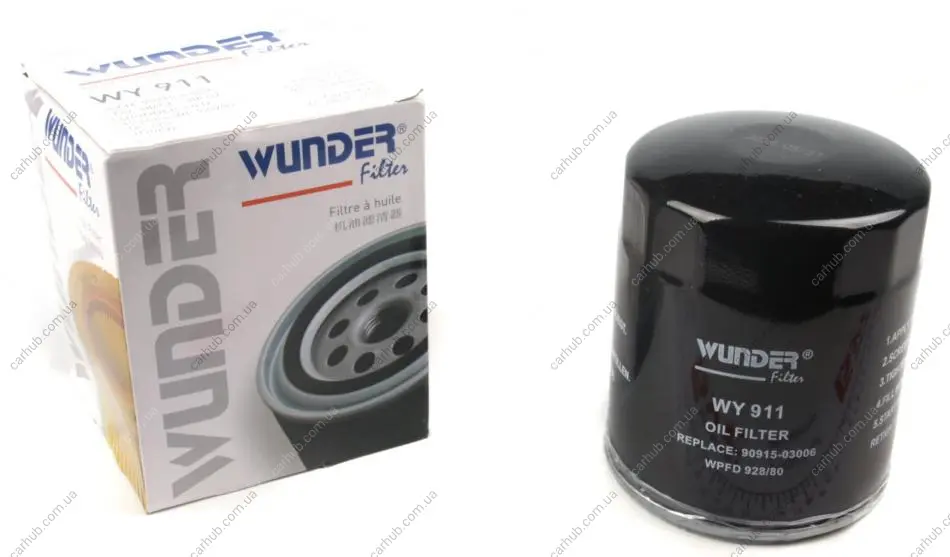 Фільтр масляний Toyota Land Cruiser 3.0D-4D WUNDER FILTER WY 911 (фото 1)