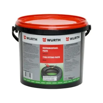 Паста монтажна для шин (5000g) (чорна) WURTH 08901241