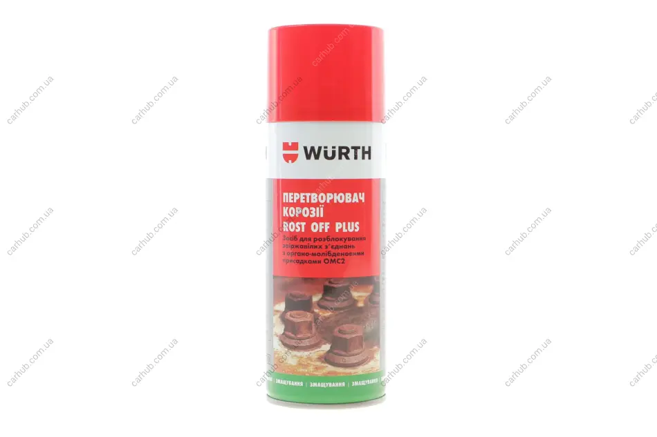 Засіб для видалення іржі ROST OFF PLUS (400ml) WURTH 0890200004 (фото 1)