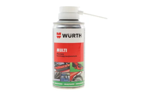 Спрей мастильно-очищаючий MULTI універсальний (150ml) WURTH 0893055415