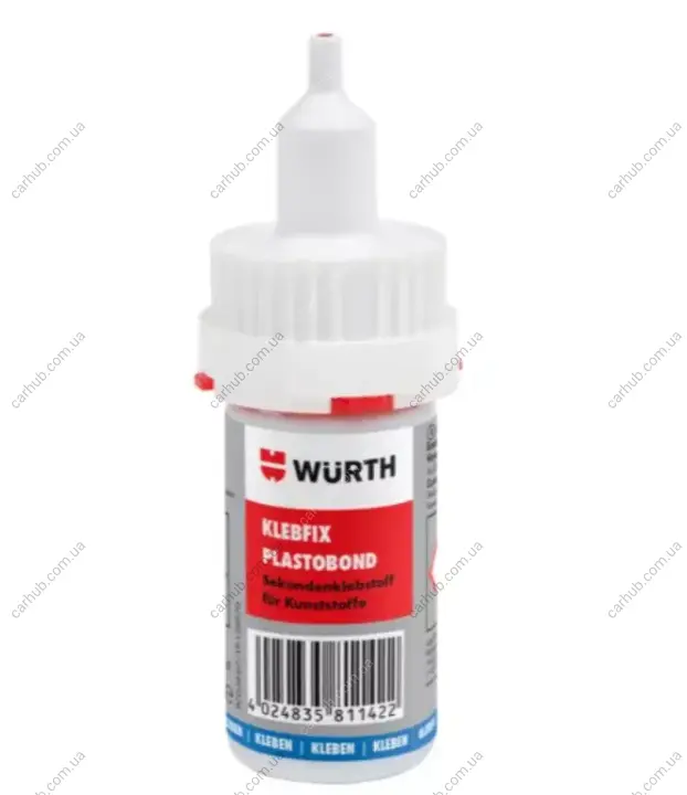 Клей для пластмас Plastofix DOS-Sys (20g) WURTH 0893091 (фото 1)
