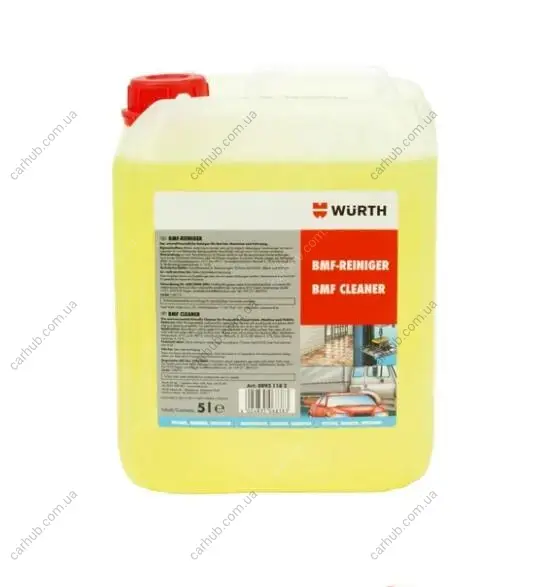 Засіб для очистки поверхностей BMF (5L) WURTH 08931182 (фото 1)