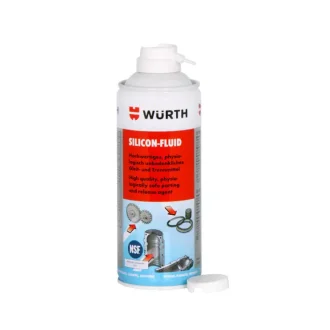 Змазка силіконова SILICON FLUID (400ml) WURTH 0893221000
