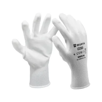 Рукавиці з поліуретановим покриттям (XL) White PU WURTH 0899401110