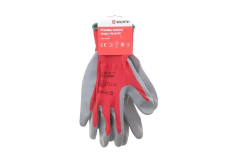 Рукавиці з нітриловим покриттям (XXL) RED NITRILE WURTH 0899403111