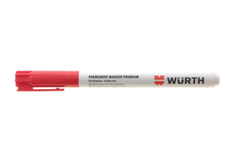 Маркер перманентний чорнильний Premium 1 мм (червоний) WURTH 0967915312