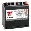 Акумулятор 12В 45Агод./350А YBX1000 CaCa (R+ стандартні клеми) 220x135x225 B01 - монтажний фланець 10.5мм (пусковий) YUASA YBX1048