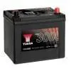 Акумулятор 12В 60Агод./500А YBX3000 SMF (R+ стандартні клеми) 232x173x225 B00 - без монтажного фланця (пусковий) YUASA YBX3005 (фото 1)
