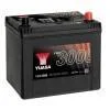 Акумулятор 12В 60Агод./500А YBX3000 SMF (R+ стандартні клеми) 232x173x225 B00 - без монтажного фланця (пусковий) YUASA YBX3005