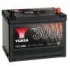 Акумулятор 12В 72Агод./630А YBX3000 SMF (R+ стандартні клеми) 269x174x223 B9 - монтажний фланець 29мм (пусковий) YUASA YBX3068 (фото 1)