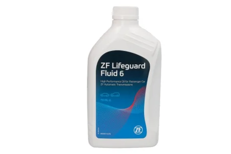 Олива АКПП ATF (1L) Lifeguard Fluid 6 ступка (Amber) ZF S671.090.255