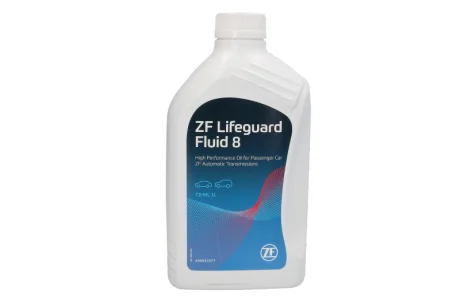 Олива АКПП ATF (1L) Lifeguard Fluid 8 ступка (зелена), = 550030472 ZF S671.090.312