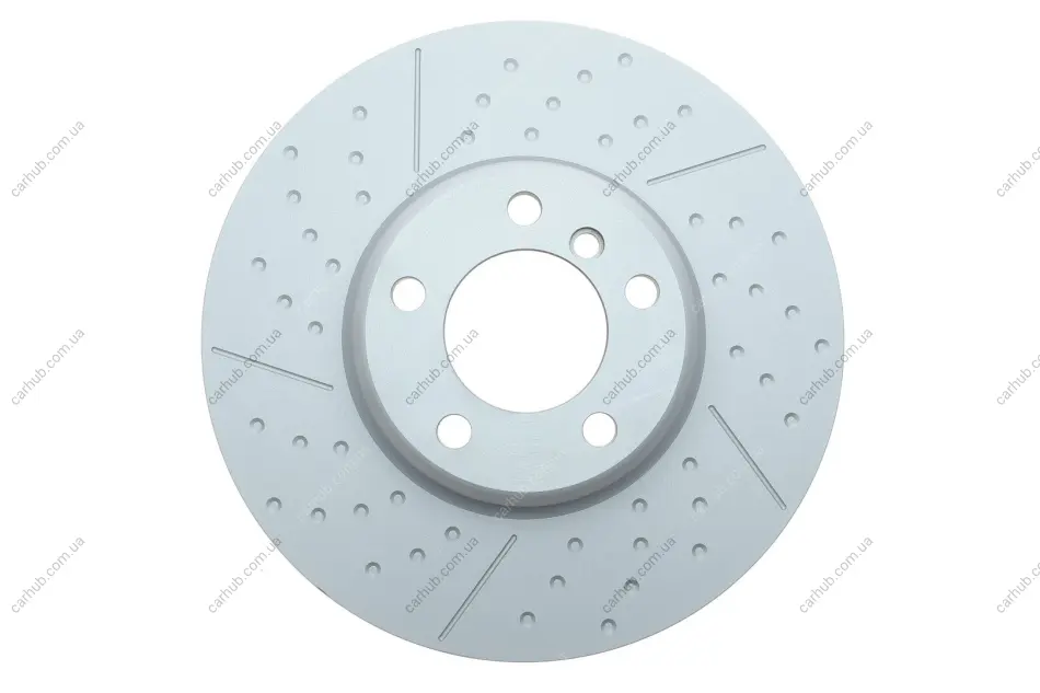 Диск гальмівний (передній) BMW 1 (F20/F21)/3 (F30/F80) (340x30) (з покриттям) (з прорезом) ZIMMERMANN 150.2906.20 (фото 1)