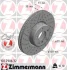 Диск гальмівний (передній) BMW 1 (F20/F21)/3 (F30/F80) (340x30) (з покриттям) (з прорезом) ZIMMERMANN 150.2906.32 (фото 1)