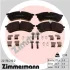 Колодки гальмівні дискові, комплект ZIMMERMANN 221782102 (фото 1)