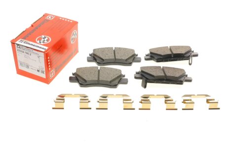 Фото колодки гальмівні (передні) Opel Ampera-E 17-19/Chevrolet Bolt/Volt 15- (Brembo) (з датчиком) ZIMMERMANN 22334.180.2 Колодки гальмівні (передні) Opel Ampera-E 17-19/Chevrolet Bolt/Volt 15- (Brembo) (з датчиком) ZIMMERMANN 22334.180.2