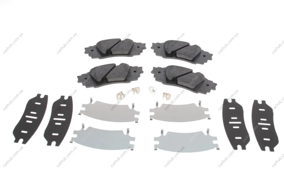 Колодки гальмівні (задні) Toyota C-HR 16--/Rav4 18-/Lexus RX 15- (Akebono) ZIMMERMANN 22434.145.1 (фото 1)