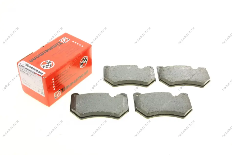 Колодки гальмівні (передні) Audi Q5 17- (Brembo) (з датчиком) ZIMMERMANN 22958.170.1 (фото 1)