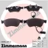 Колодки гальмівні (передні) VW Phaeton/ Audi A6/A8 04-16 (Ate-Teves) (з датчиком) ZIMMERMANN 23896.205.2 (фото 6)