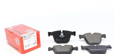 Колодки гальмівні (задні) BMW X5 (E70/F15)/ X6 (E71/F16) 09- (Ate) ZIMMERMANN 24458.170.1