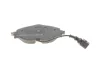 Колодки гальмівні (передні) VW Golf VII/VIII/Passat/Seat Leon 12- (TRW) (з датчиком) ZIMMERMANN 25683.200.2 (фото 3)