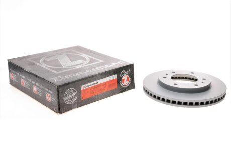 Диск гальмівний (передній) Mitsubishi L200 04-/Pajero Sport 08- (294x28) (з покриттям) ZIMMERMANN 380.2172.20