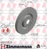 Диск гальмівний Coat Z ZIMMERMANN 450522520 (фото 1)