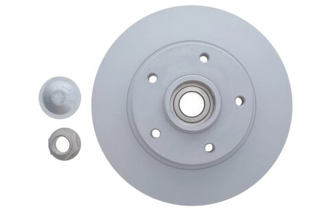 Диск гальмівний (задній) Renault Megane 08- (260x8) (+ABS) (з підшипником) ZIMMERMANN 470.5401.20