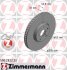 Фото 1 - диск гальмівний Coat Z лівий ZIMMERMANN 590282220 Диск гальмівний Coat Z лівий ZIMMERMANN 590282220 (фото 1)