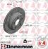 Диск гальмівний BLACK Z лівий ZIMMERMANN 600322954 (фото 1)