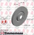 Диск гальмівний Coat Z ZIMMERMANN 610372620 (фото 1)